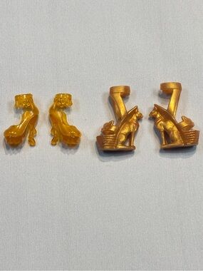 Monster High Cleo de Nile Gold Shoe Lot!